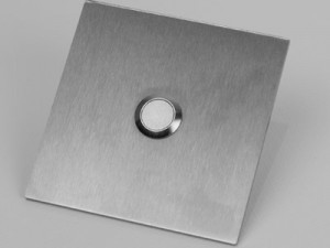 sonnette inox carre